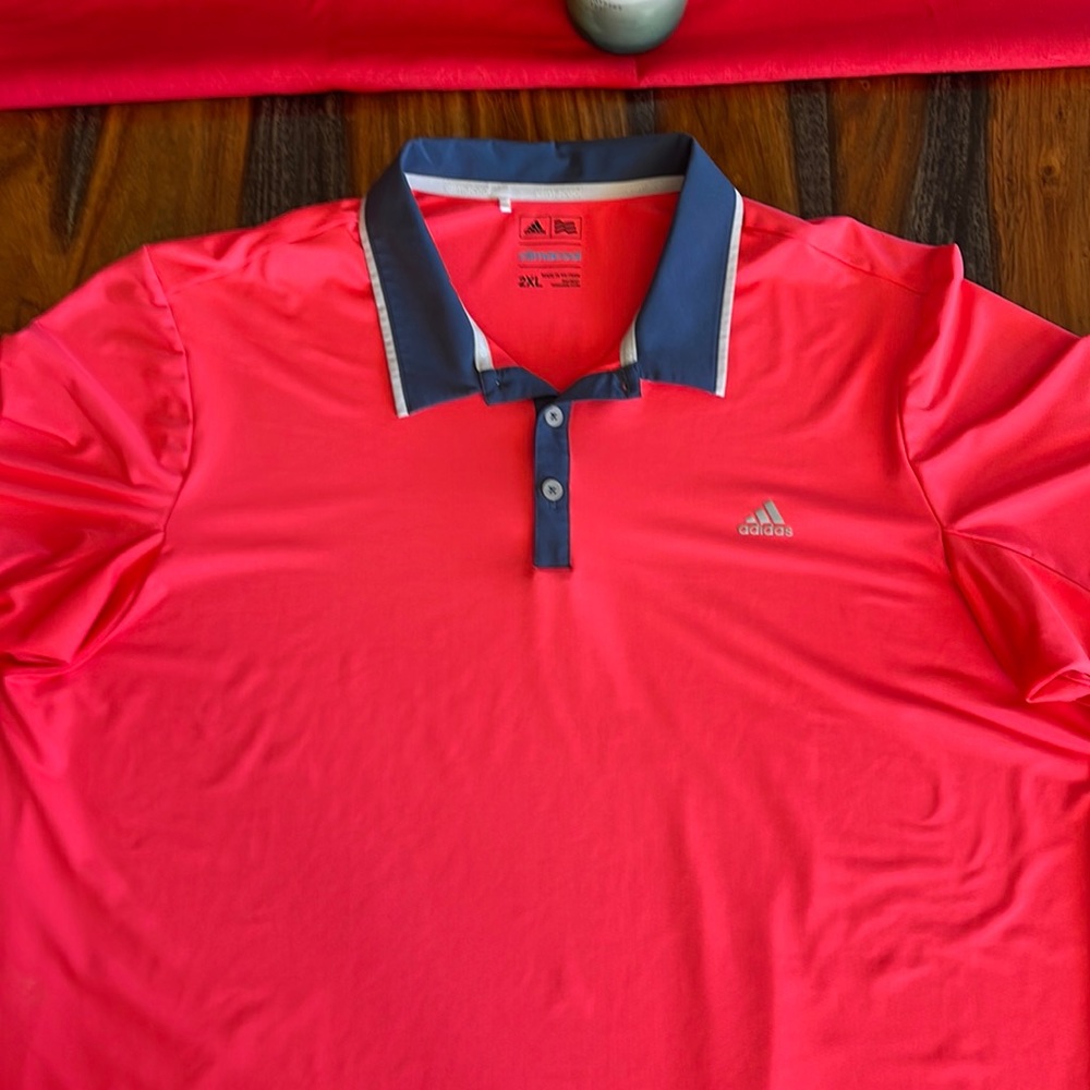 Adidas Climacool Mens s/s Polo. NWOT - Picture 2 of 7